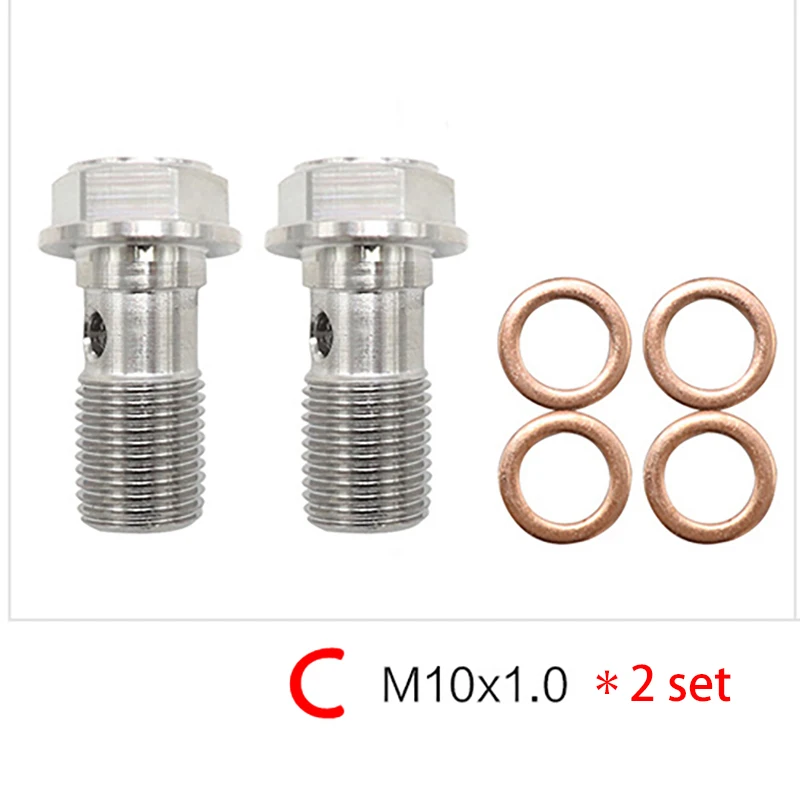 

Мотоциклетный тормозной суппорт, болт-банджо, прокачки, соска M10X1,0 мм/1,25 мм, нержавеющая сталь 304, для Honda Yamaha Kawasaki Suzuki