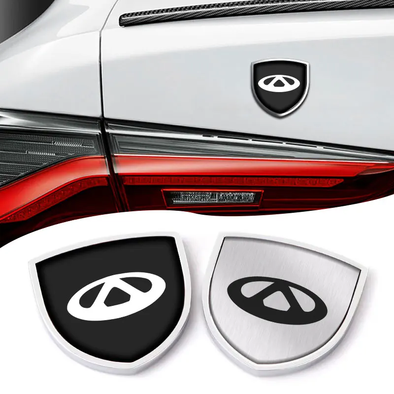 

New Car Styling Car Side Body Decoration Metal Badge Car Sticker For Chery Fulwin QQ Tiggo 5 T11 A1 A3 A5 Amulet Car Accessories