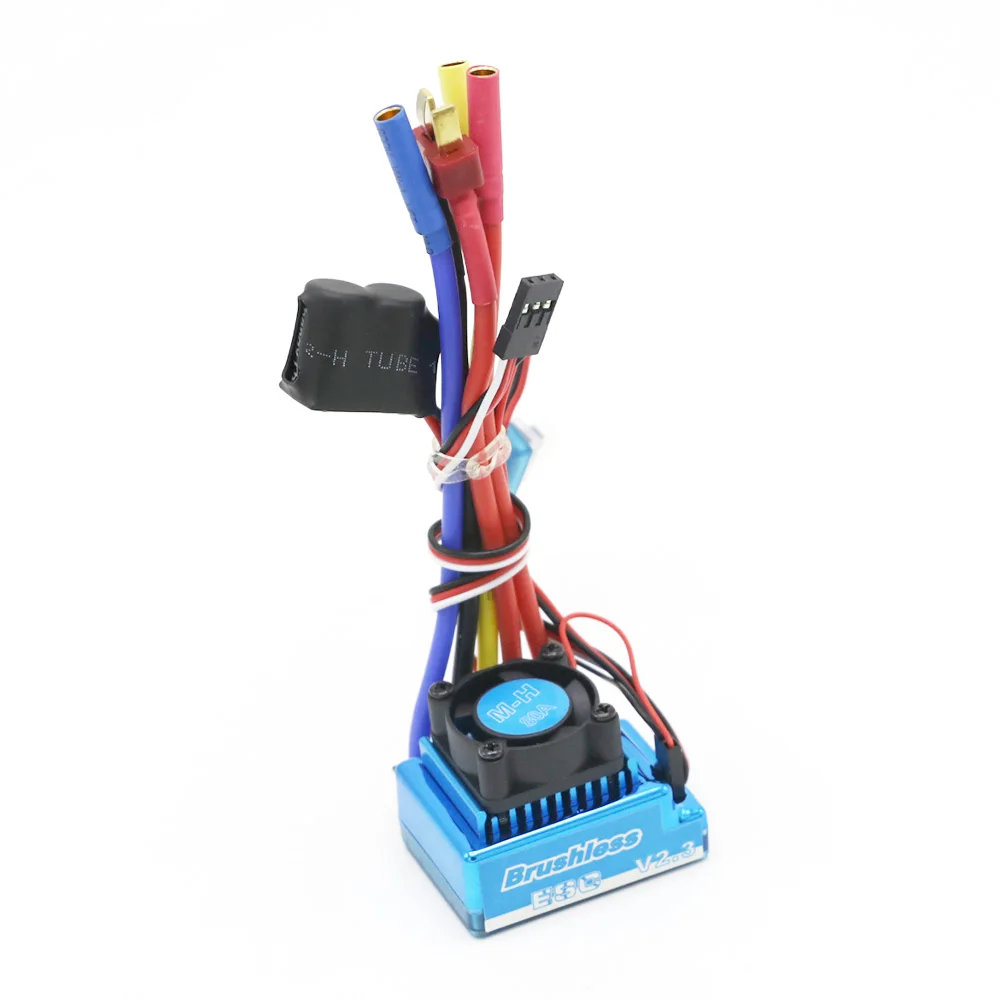 Waterproof 45A 60A 80A 120A Brushless ESC Electric Speed Controller for 1/8 1/10 1/12 RC Car Crawler RC Boat  Accessories enlarge