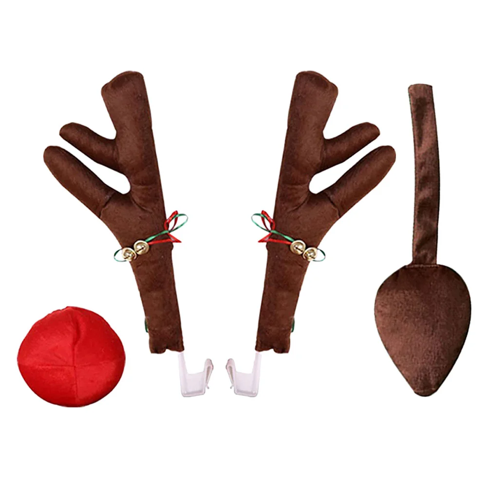 

Christmas Decor Car Decoration Adornment Xmas Deer Accessories Accessory Party Supplies Ornaments Adornments Tail