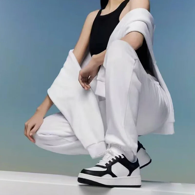 Женские кроссовки A Yoga Белая обувь Новая универсальная платформа увеличивающая