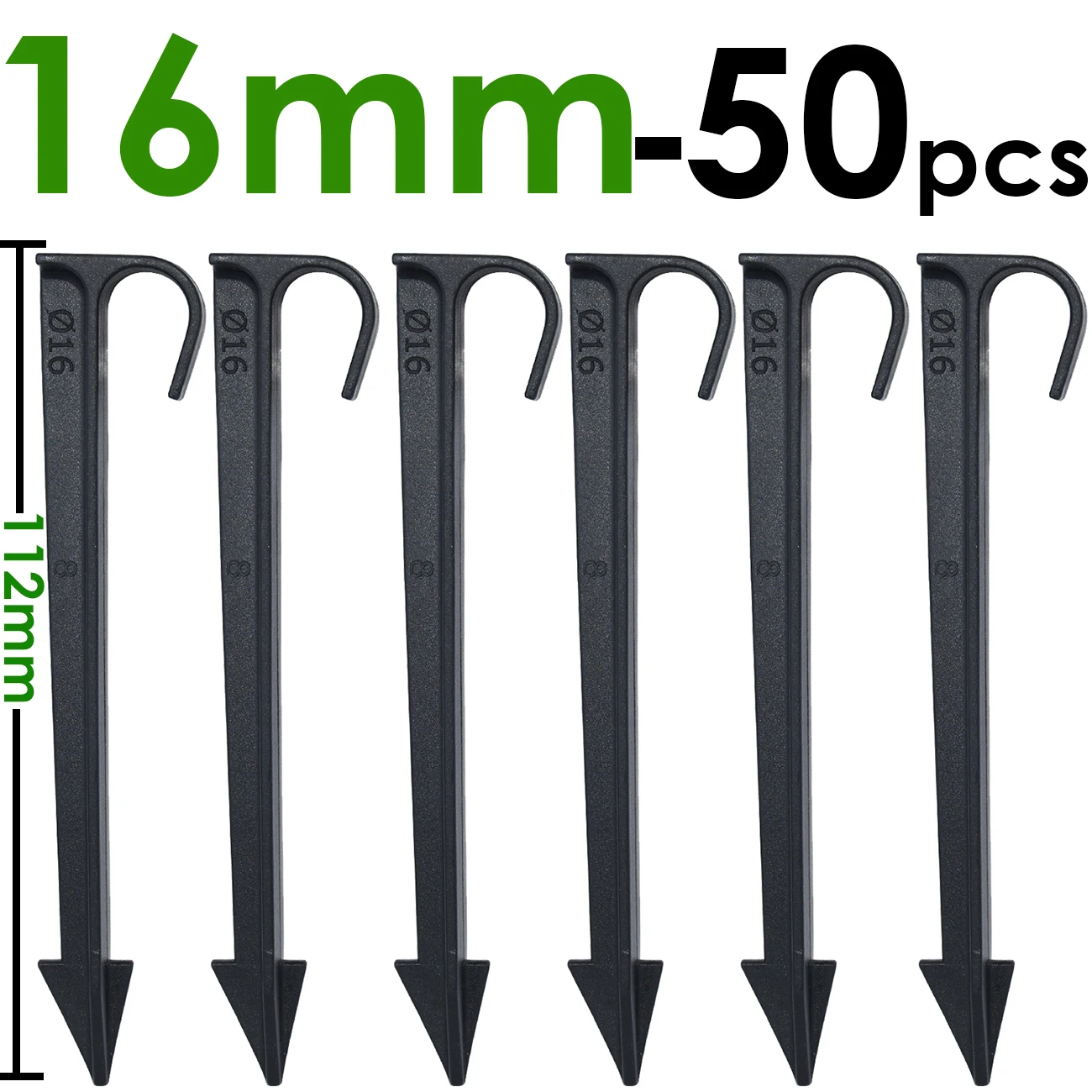 

KESLA Держатели для шлангов для капельного орошения 50 шт.