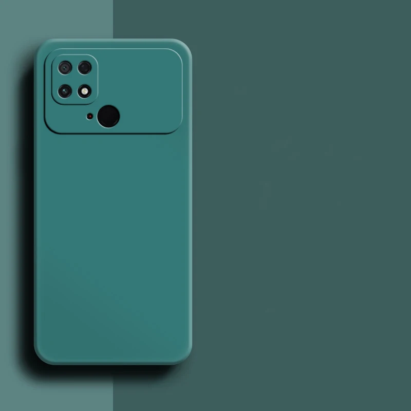 For POCO C40 Case POCO C40 Cover 6.71 Inch New Original Liquid Silicone Shockproof Back Bumper For Xiaomi POCO C 40 C40 Case