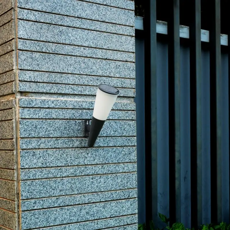 

Solar Light Outdoor RGB Waterproof Solar Security Torch Wall Sconce Lamp For Garden Yard Garage Solar Street Light Fixtures