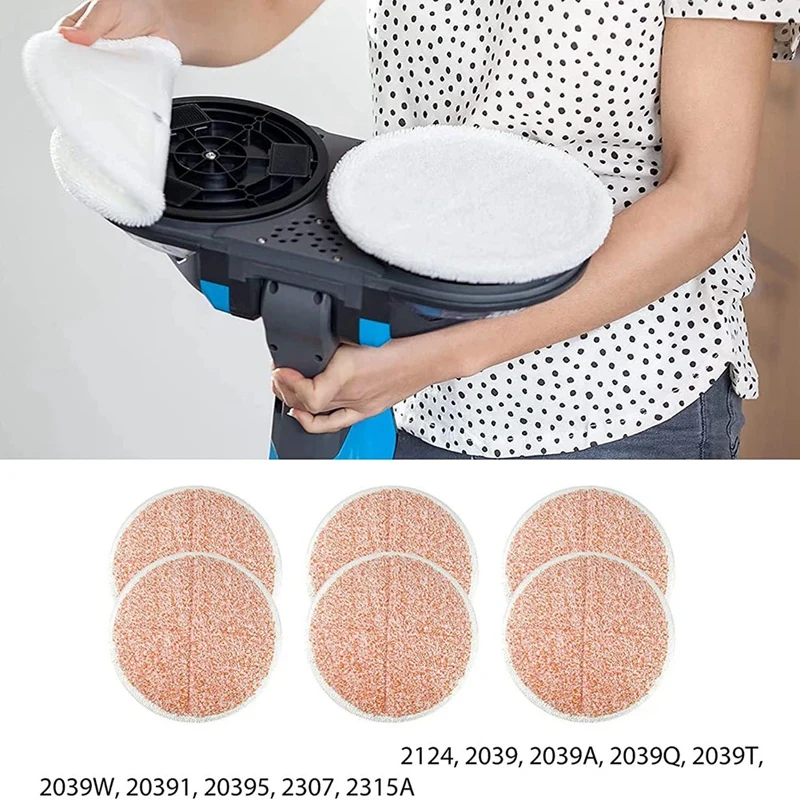 Акция! Сменные накладки для швабры Bissell 2039A 2124 2039 2037 спиннинг твердый пол