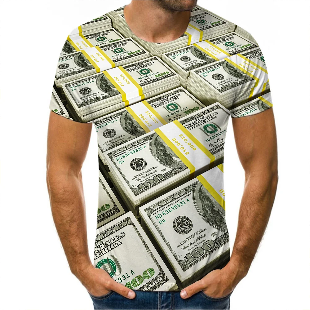 

2021 New 3D Summer T-Shirt Mens Armor Printing T-Shirt Mens Interesting Pattern T-Shirt Street Casual Wear Large Size XXS-6XL