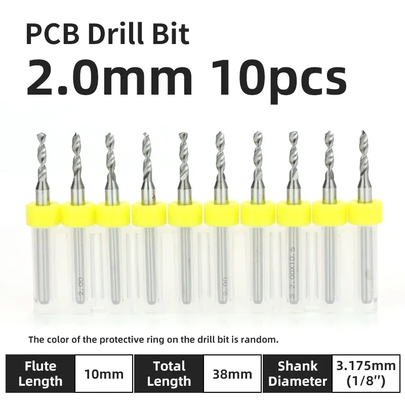 

Набор сверл для печатных плат XMSJ, 10 шт., 0,1-3,175 мм