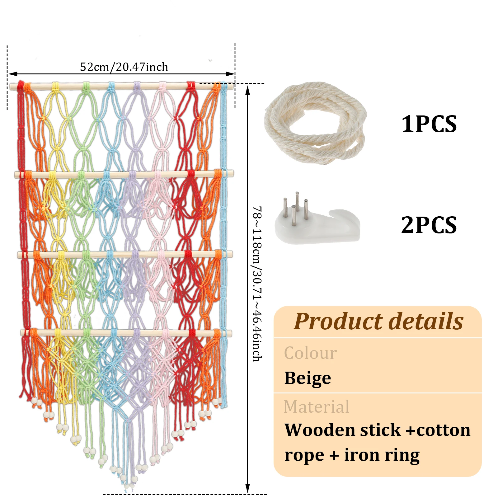 3-слойный Гамак Для Хранения Макамеров Большая Емкость Плюшевый Органайзер