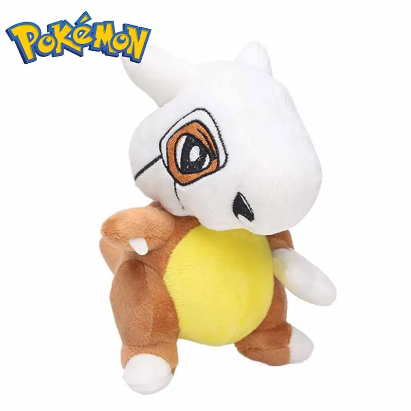 

16cm TAKARA TOMY Pokemon Cute Cubone Plush Stuffed Toy Lonely Pokémon Decor Cartoon Anime Plush Pillow Doll Kawaii Gift for Kids