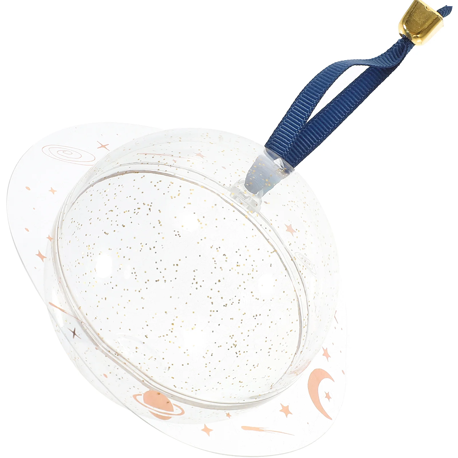 

2 Pcs Candy Containers Unique Style Party Favor Crystal Ball Plastic Treats Small