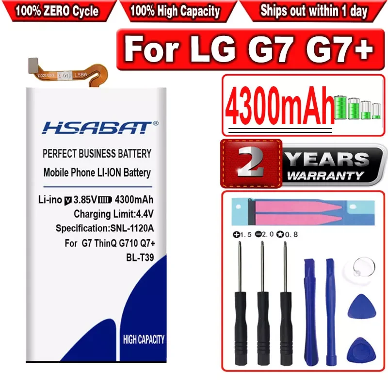 

NEW2023 4300mAh BL-T39 Battery For LG G7 G7+ G7ThinQ LM G710 Q7+ LMQ610