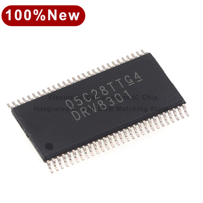 

1pcs/lot New DRV8301 DRV8301DCAR DRV8302DCAT DRV8303DCAR HTSSOP-56/48 Motor Drive Chip Integrated Circuit
