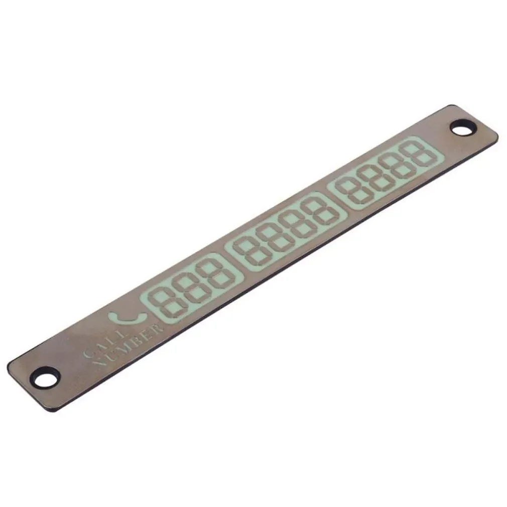 

2020 New Luminous Parking Card, Car, Creative, Temporary Mobile Phone Number Card, Mobile Phone Number Card Message