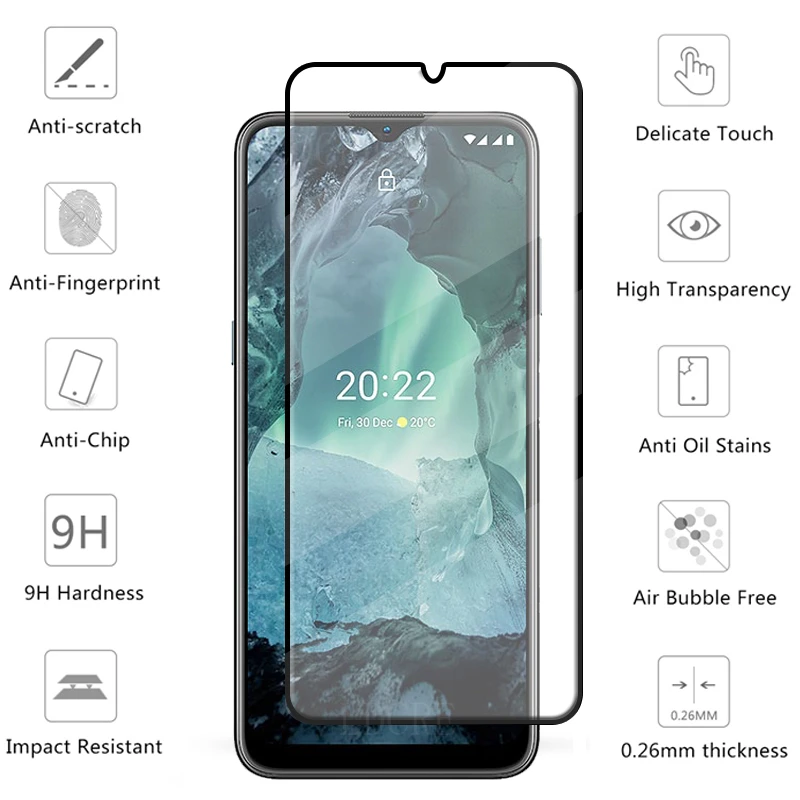 4 в 1 для Nokia G11 стекло закаленное HD защита экрана Защитная пленка камеры G21
