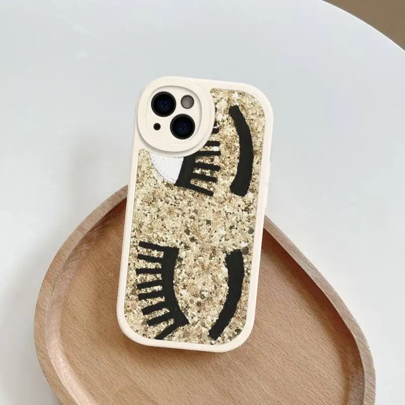 Hot Ferragnies Eyes Chiara Phone Case Hard Leather For iPhone 14 13 12 Mini 11 14 Pro Max Xs X Xr 7 8 Plus