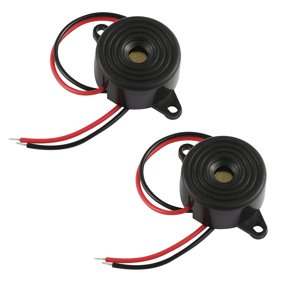 

UKCOCO 2Pcs -20-B Active Piezoelectric Buzzer Continuous Sounder Buzzer Beep Tone Speaker Alarm with Lead Wire for Classroom