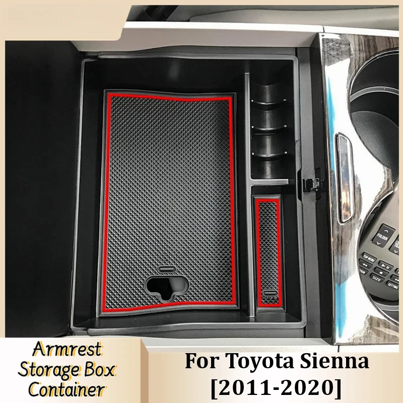Автомобильный ящик для хранения Tucknbox Toyota Sienna XL30 2011 2012 2013 2014 2015 2016 2017 2018 2019 2020