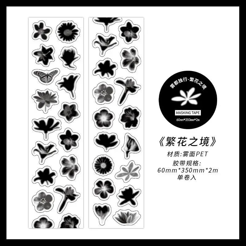 

Декоративные клейкие ленты Alideco для скрапбукинга