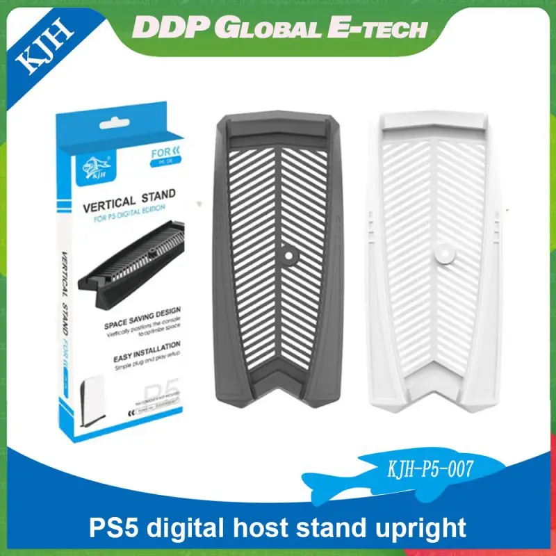 

Specially Designed Vertical Stand Mini Portable Holder Black Universal Charger Bracket Waterproof Cooling Fan Base Game Console