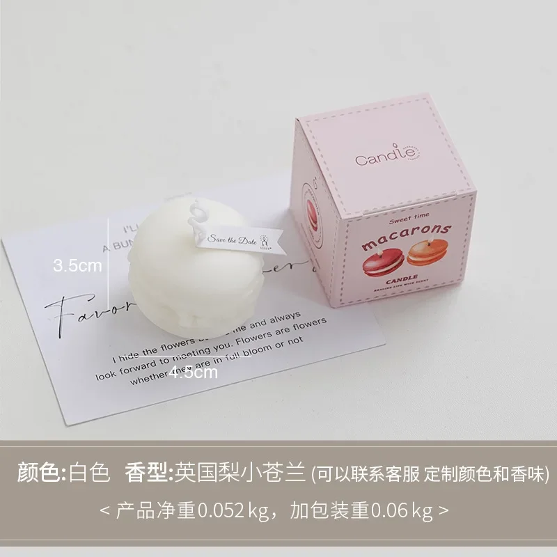 

Мини макарон свеча