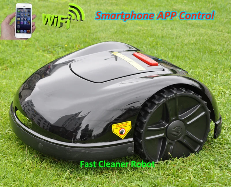 

NEWEST 5th Generation Gyroscope Robot Lawn Mower for Big Lawn Which Can be Controleld by your Smartphone