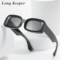vintage black square sunglasses woman luxury brand small rectangle sun glasses female gradient clear mirror oculos de sol 2022