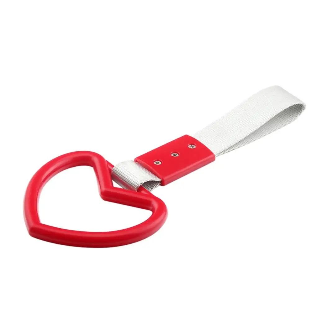 

Heart-shaped Racing Car RV Bus Hanging Warning Ring Handle Strap Hook