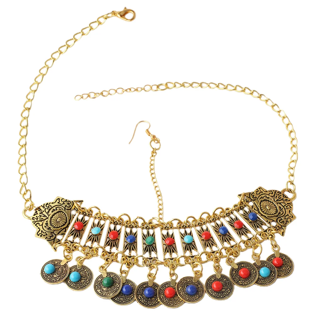 

Headbands Bohemian Head Chain Headdress Multipurpose Jewelry Statement Necklace