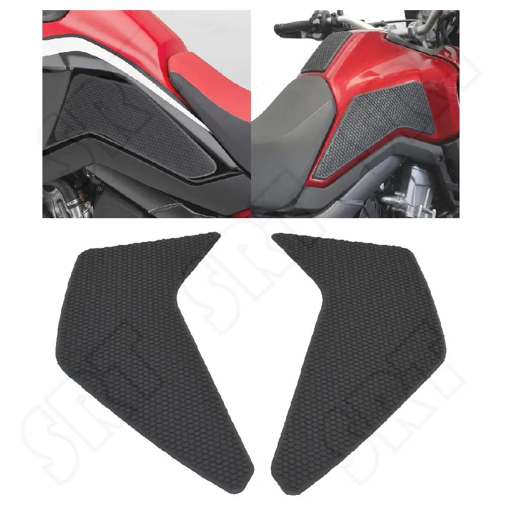 

Fits for Honda CRF 1000L Africa Twin CRF1000L Adventure 2016-2021 Motorcycle TankPad Tank Side Traction Pad Knee Grips Gas Pads
