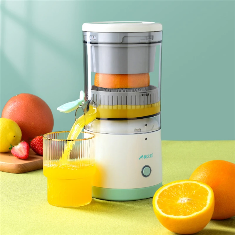 Mini Electric Juicer Portable Mixer Squeezer Pressure Juicer USB Charging Separator Household Juice Lemon Maker Cup Machine