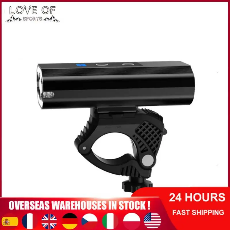 

Battery Display Waterproof Bicycle Lam Digital Display Bicycle Headlight Usb Rechargeable 6 Mode Riding At Night New 2023