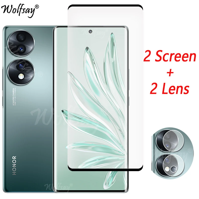 

Full Cover Tempered Glass For Honor 70 Screen Protector For Honor 70 50 Pro 50 Lite X9 X7 X8 Camera Glass For Honor 70 Pro Glass