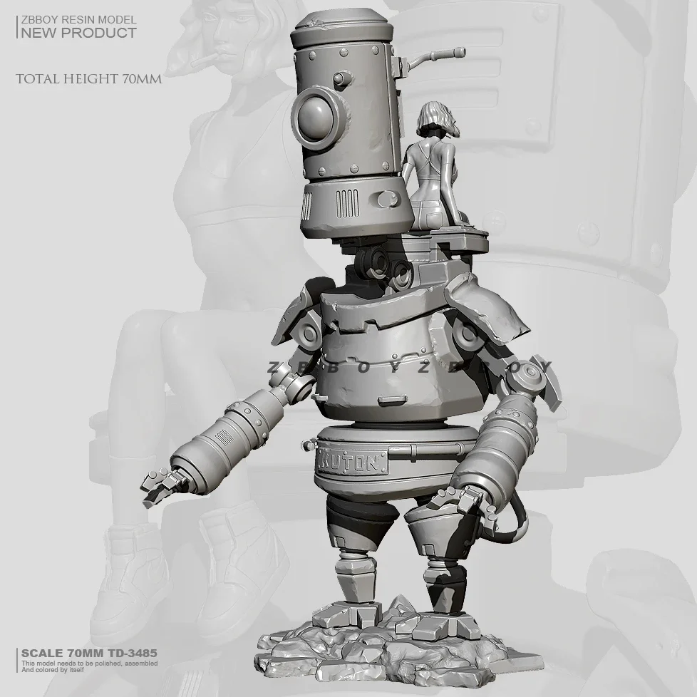 73 мм наборы моделей из смолы красота бесцветная и самособранная фотография