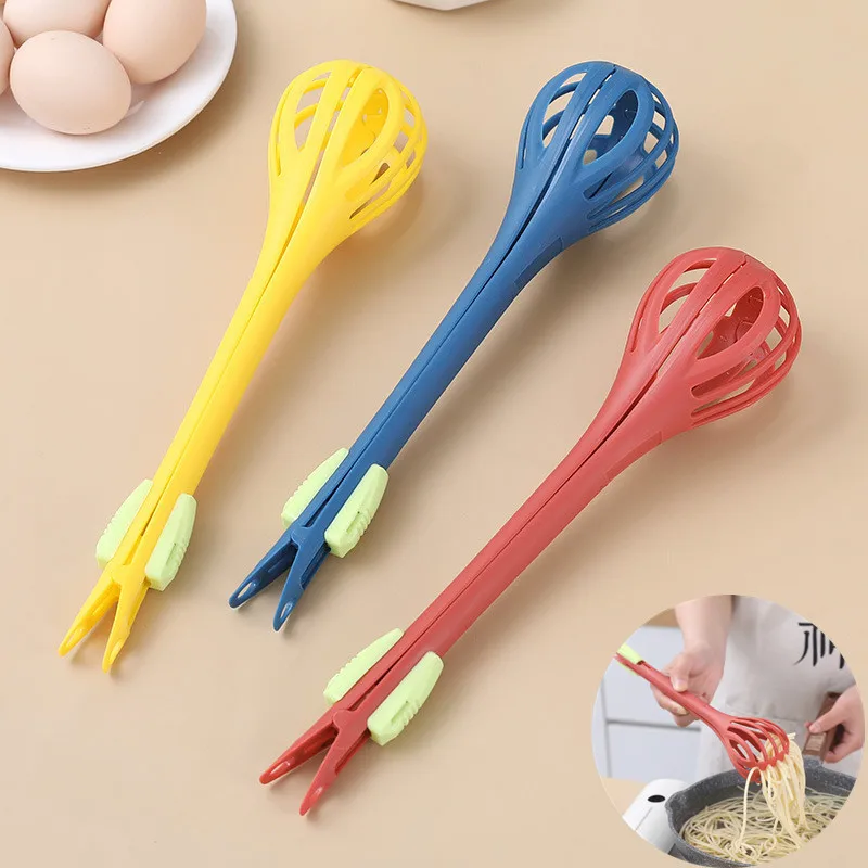 

Eco-Friendly Multifunctional Rotary Manual Egg Beater Mixer Mini Plastic Kitchen Egg Whisk Bake Tool Egg Agitator Silicone 1pcs