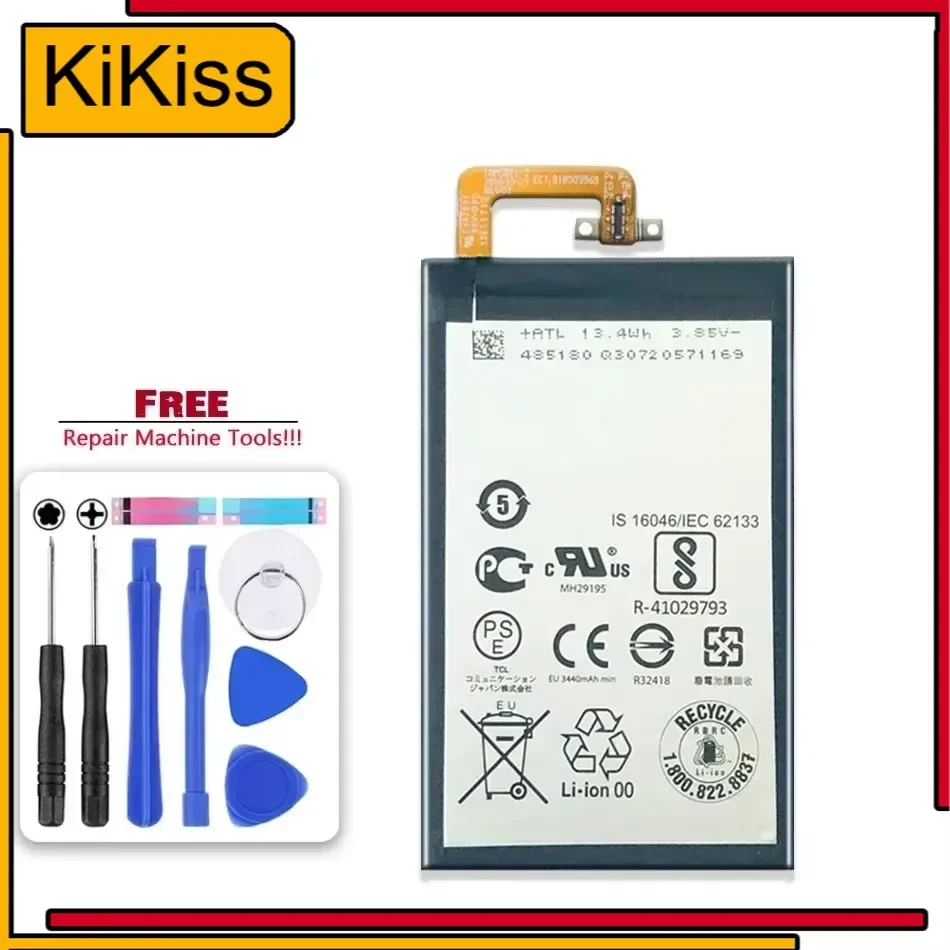 Kikiss BAT-63108-003 Аккумулятор 3440 мАч для BlackBerry KEYone KE Yone Bateria Батареи