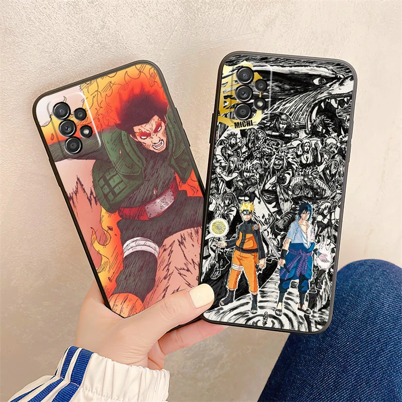 

Cartoon Naruto Anime Phone Cases For Samsung A72 A21S A31 A52 A71 A51 5G A42 5G A20 A21 A22 4G A22 5G A20 A32 5G Cases Soft TPU