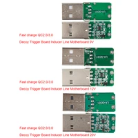 fast charge qc2 03 0 decoy trigger board induction line motherboard 9v 12v 20v power supply instead of booster board module
