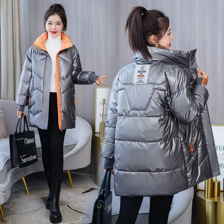 New2022 jacket women's clothing 2021 the new western style long down jacket winter coat winter overcoat 2102