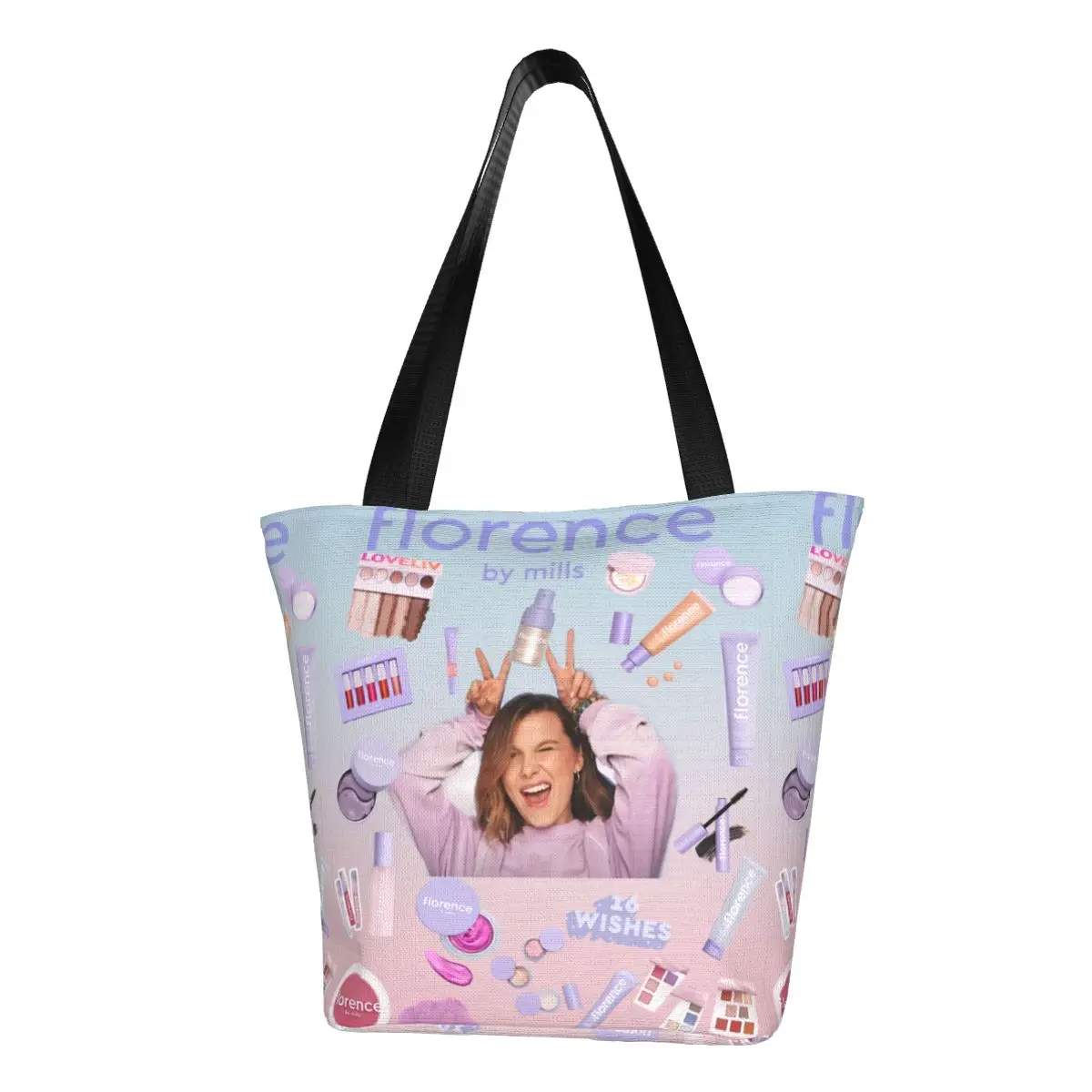 

Kawaii Print Florence By Mills Tote Shopping Bag Recycling Canvas Shopper Shoulder Handbag