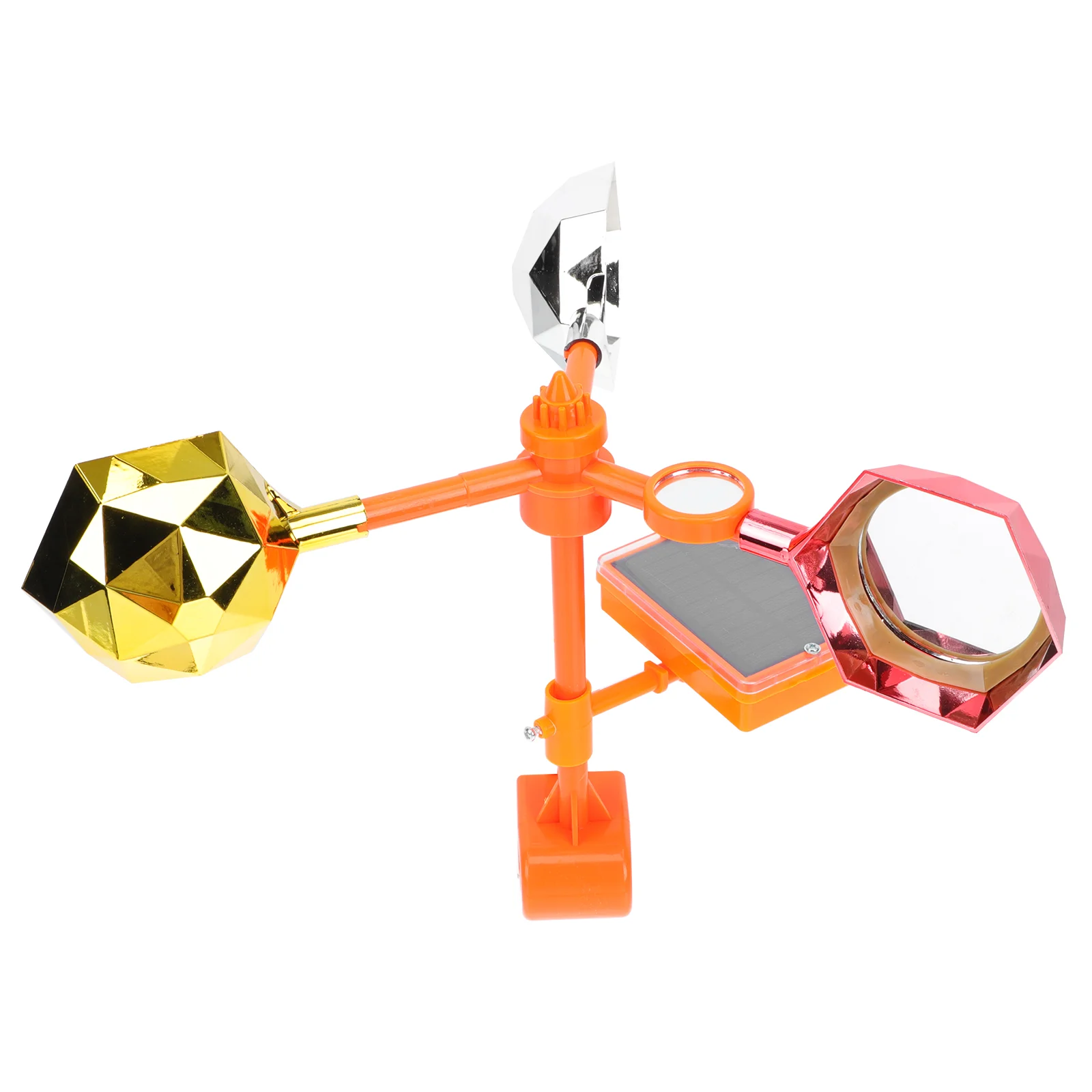 

Reflective Bird Repeller Bird Repellent Tool Wind Power Bird Repeller Plastic Bird Scarer for Lawn Park