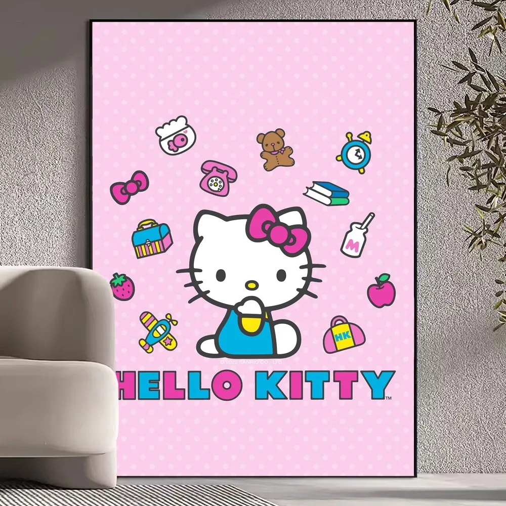 MINISO Sanrio Hello Kitty постер настенные картины для украшения гостиной