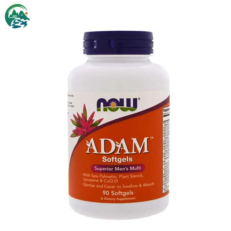 

Now Foods, ADAM, 90 Softgels, Superior Men's Multi, Saw Palmetto, Plant Sterols, Lycopene & CoQ10, Multi-vitamin, FREE SHIPPING