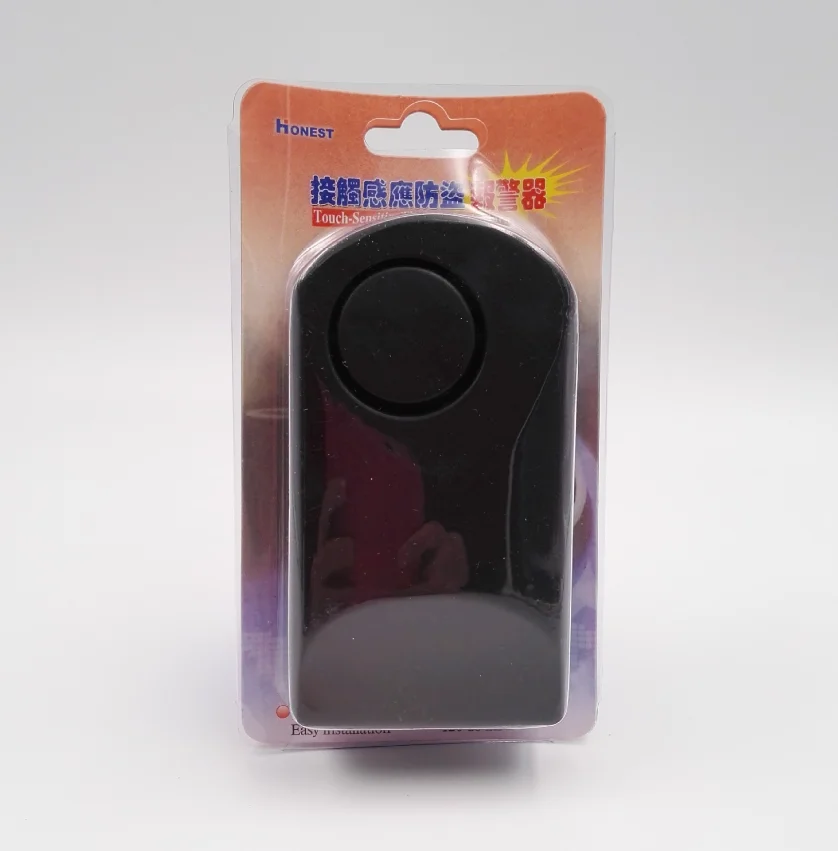 New 120dB Body Sensor Alarm Door Handle Touch-Sensitive Theft-Against Black WIFI Plastic Security Home enlarge