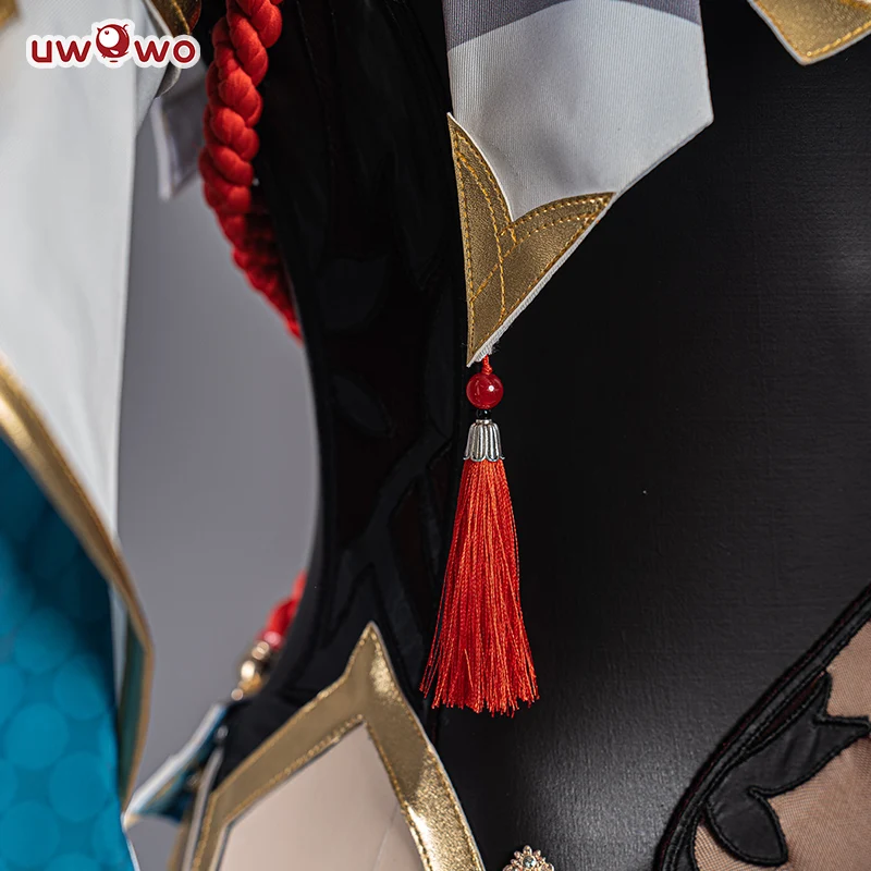 PRE-SALE UWOWO Shenhe костюм для косплея игра Genshin Impact Cosplay Liyue Cryo Shen he Character - купить по