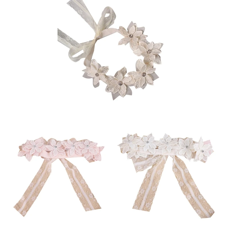 

Baby Headbands with Dainty Bowknot Shape Skinny Headbands for Baby Photographic