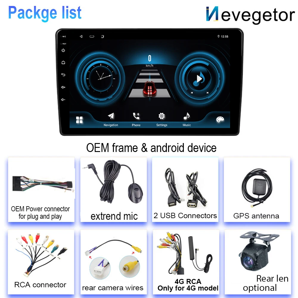 Автомобильный Android авто для Toyota Ipsum 2 ACM20 пикник XM20 2001 - 2009 Carplay Радио мультимедийный