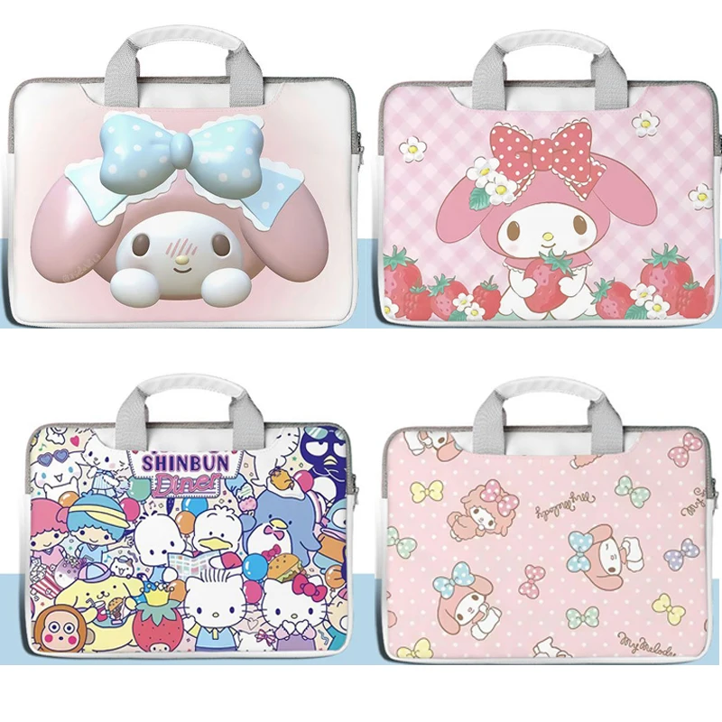 

Mymelody сумка для ноутбука много стилей персонажей контурная сумка для ноутбука Милая мультяшная портативная Противоударная Защитная сумка д...