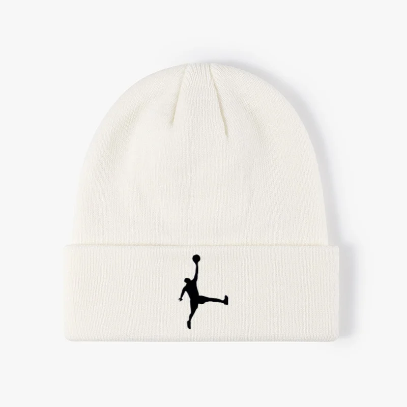 Фото 2024 Real mink fur hat for men and women new sport logo thickened women's fur hat women's winter knitted №3