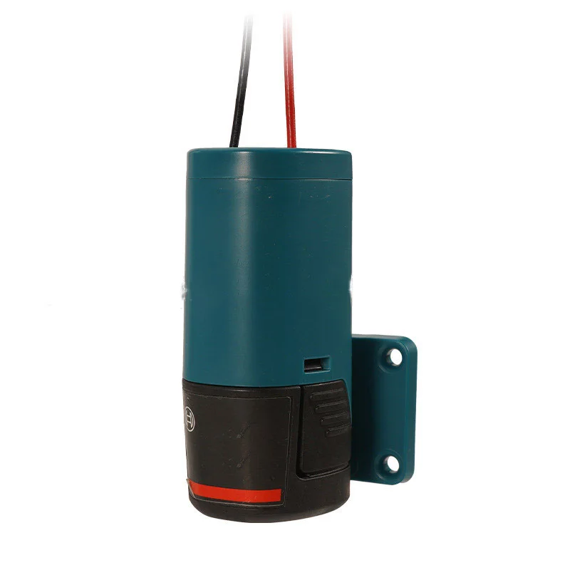 

For Bosch Adapters 10.8-12V Battery Power Connector Adapter Dock Holder With 14 Awg Wires Connectors Power Blue Battery Adapter