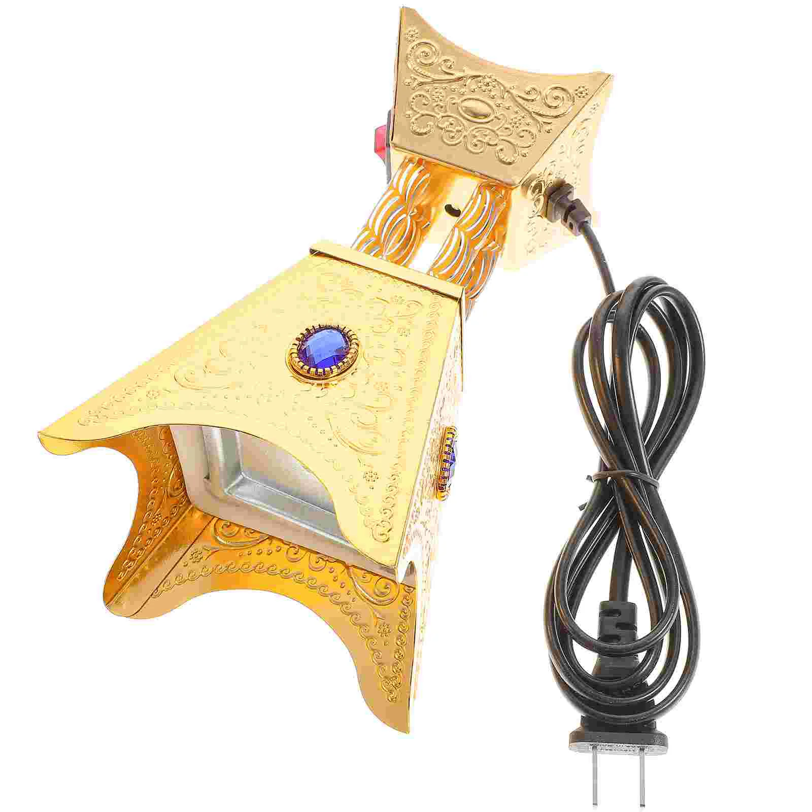 

Plug-in Electric Burner Burners Holder Vintage Decor Home Censer Metal Desk Decorations Living Room Holders